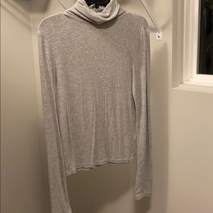 H&M gray turtleneck
